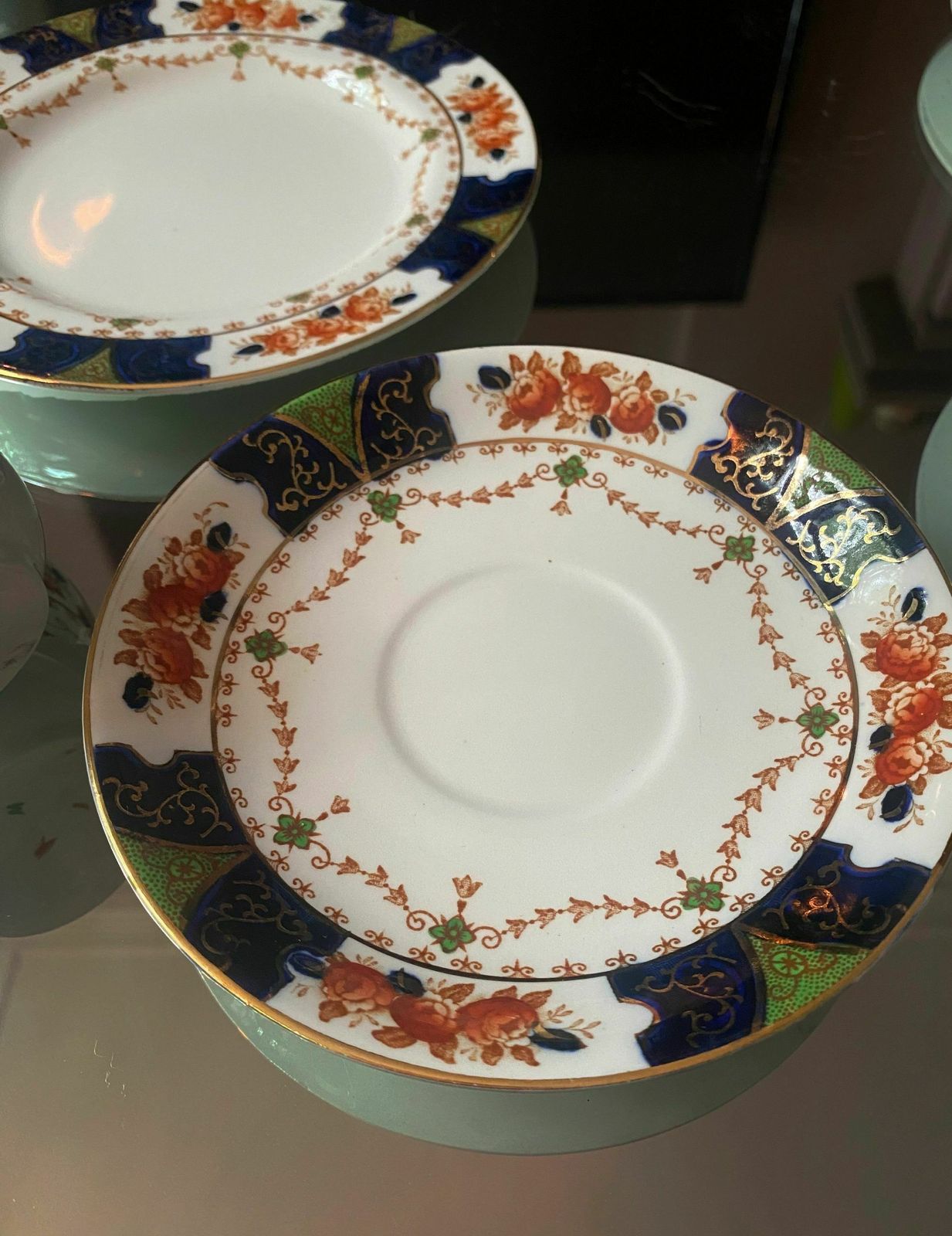 Beautiful Millwood Wood And Sons Semi Porcelain 1900's Tea Set photo vintage