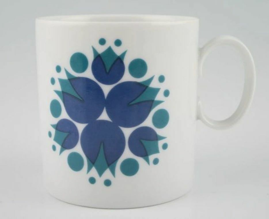 Thomas Rosenthal Pinwheel Coffee Set (6) photo for sale