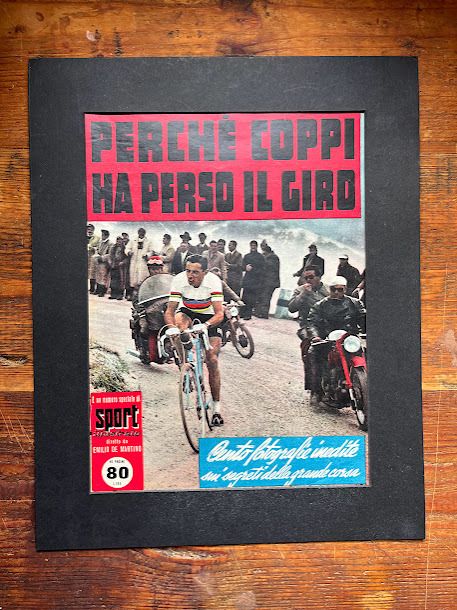 Fausto Coppi Giro D'italia Print 1954