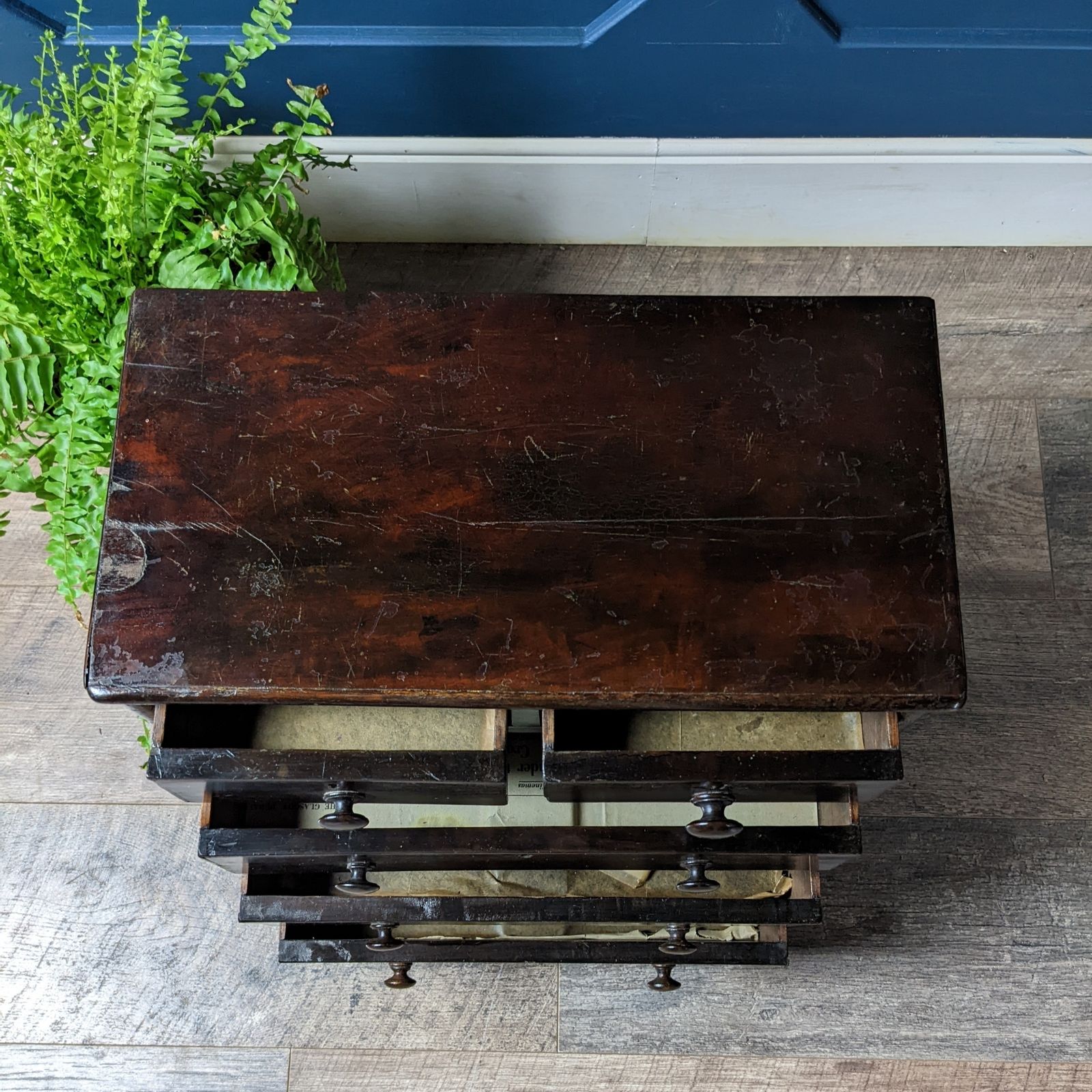 19th Century Apprentice Size Antique Chest Of Drawers photo Furniture
