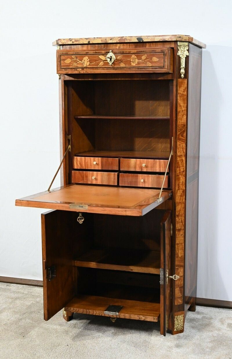 Small Mahogany And Amaranth Secretaire, Louis XVI – 18th Century photo 8345.06