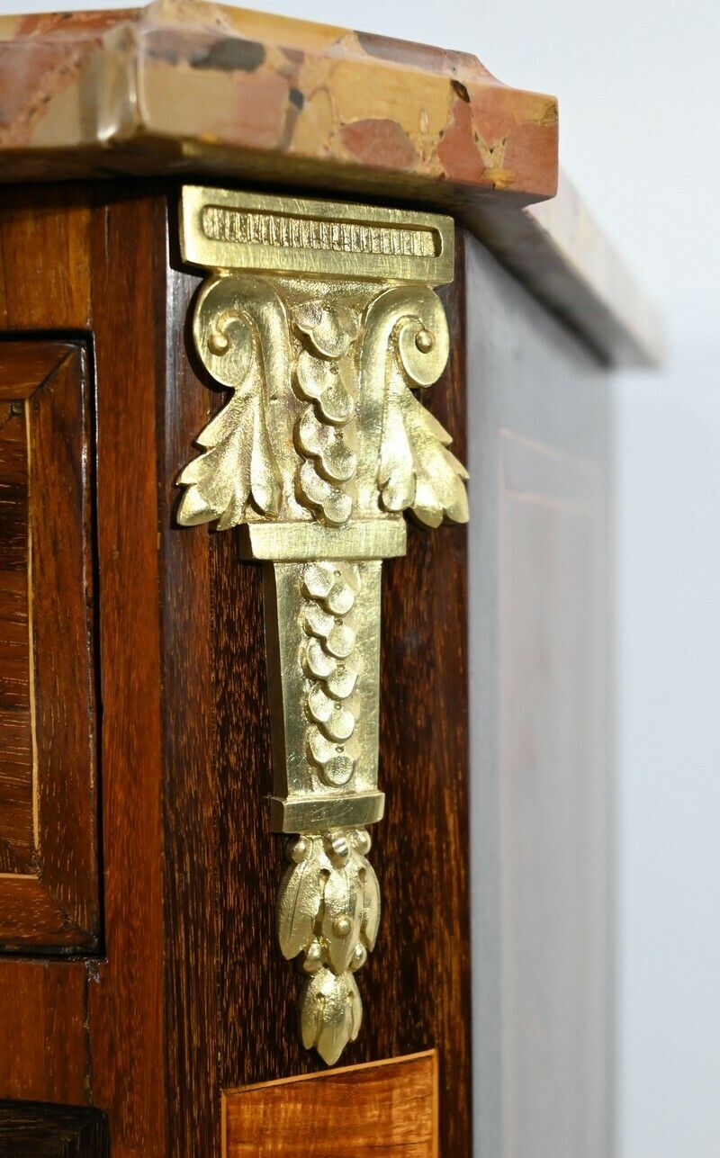 photo for sale Small Mahogany And Amaranth Secretaire, Louis XVI – 18th Century