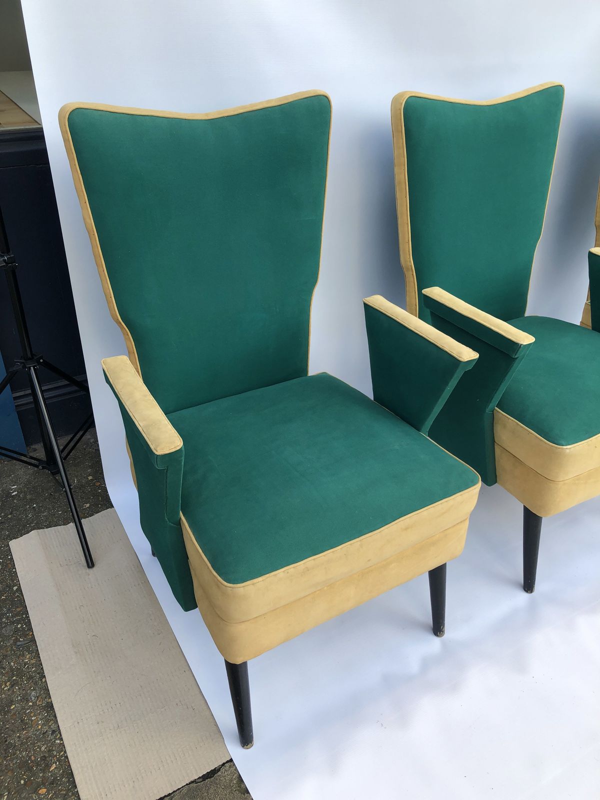 photo furniture Custom Made Mid Century Italian Armchairs Vintage Retro