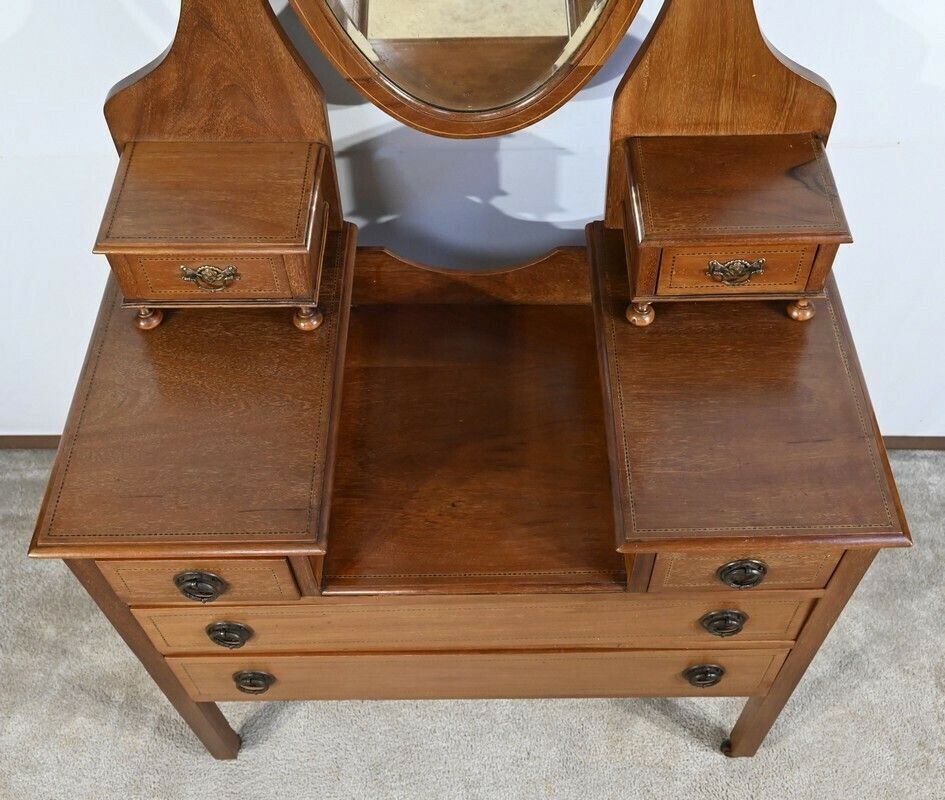 Small English Mahogany Dressing Table – 1920 photo Furniture
