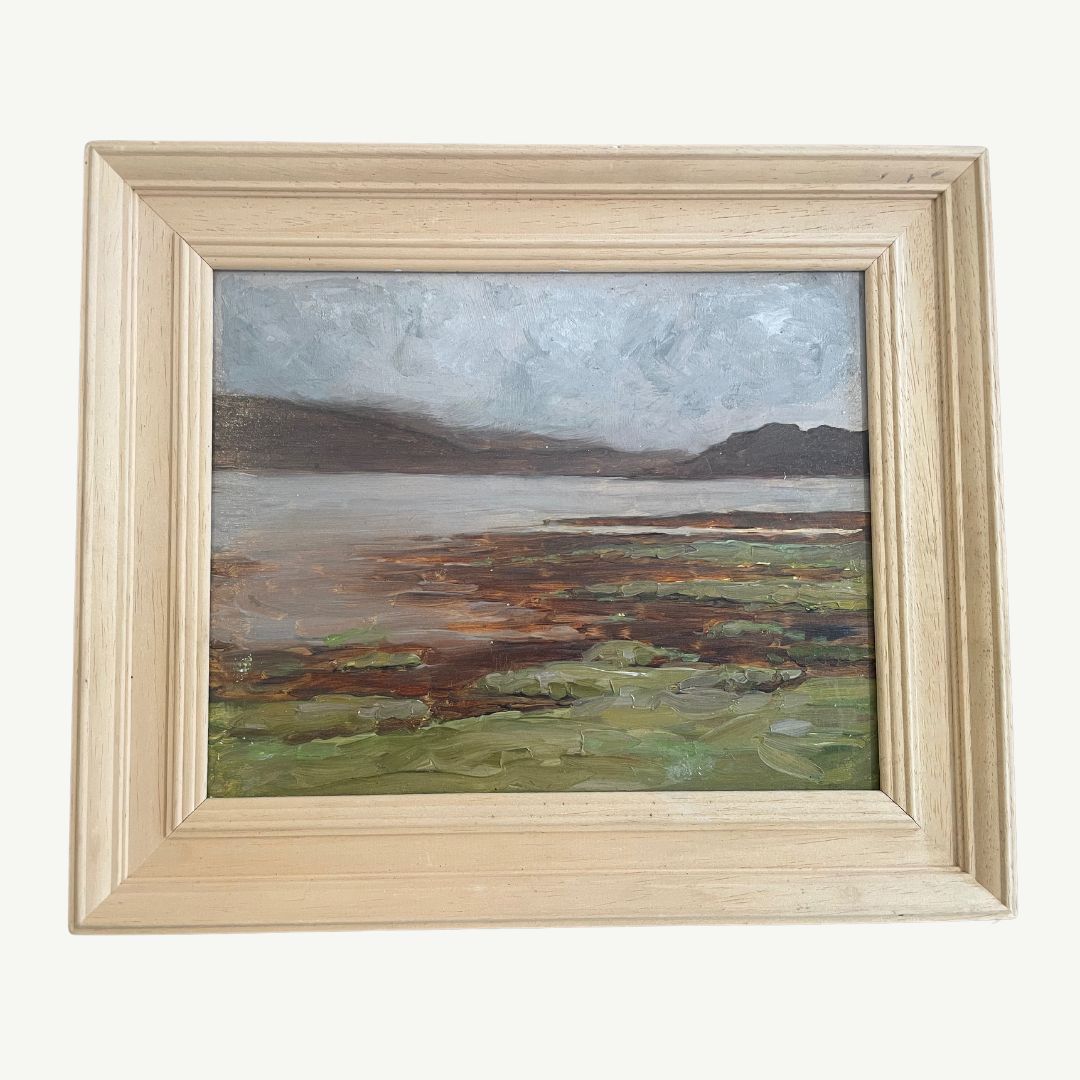 Landscape Of Glen Lough Co Donegal Gordon Bryce Oil Painting