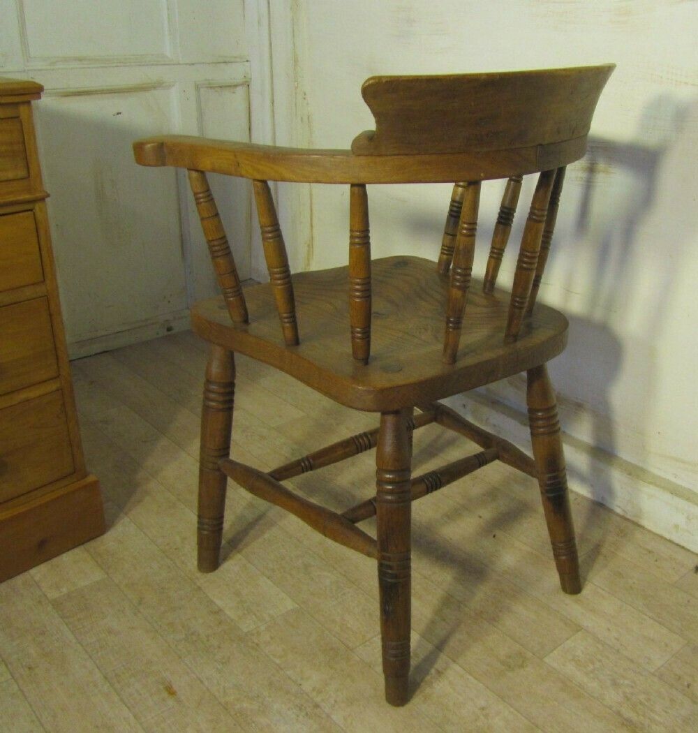 Beech And Elm Smokers Bow Office Or Desk Chair photo for sale