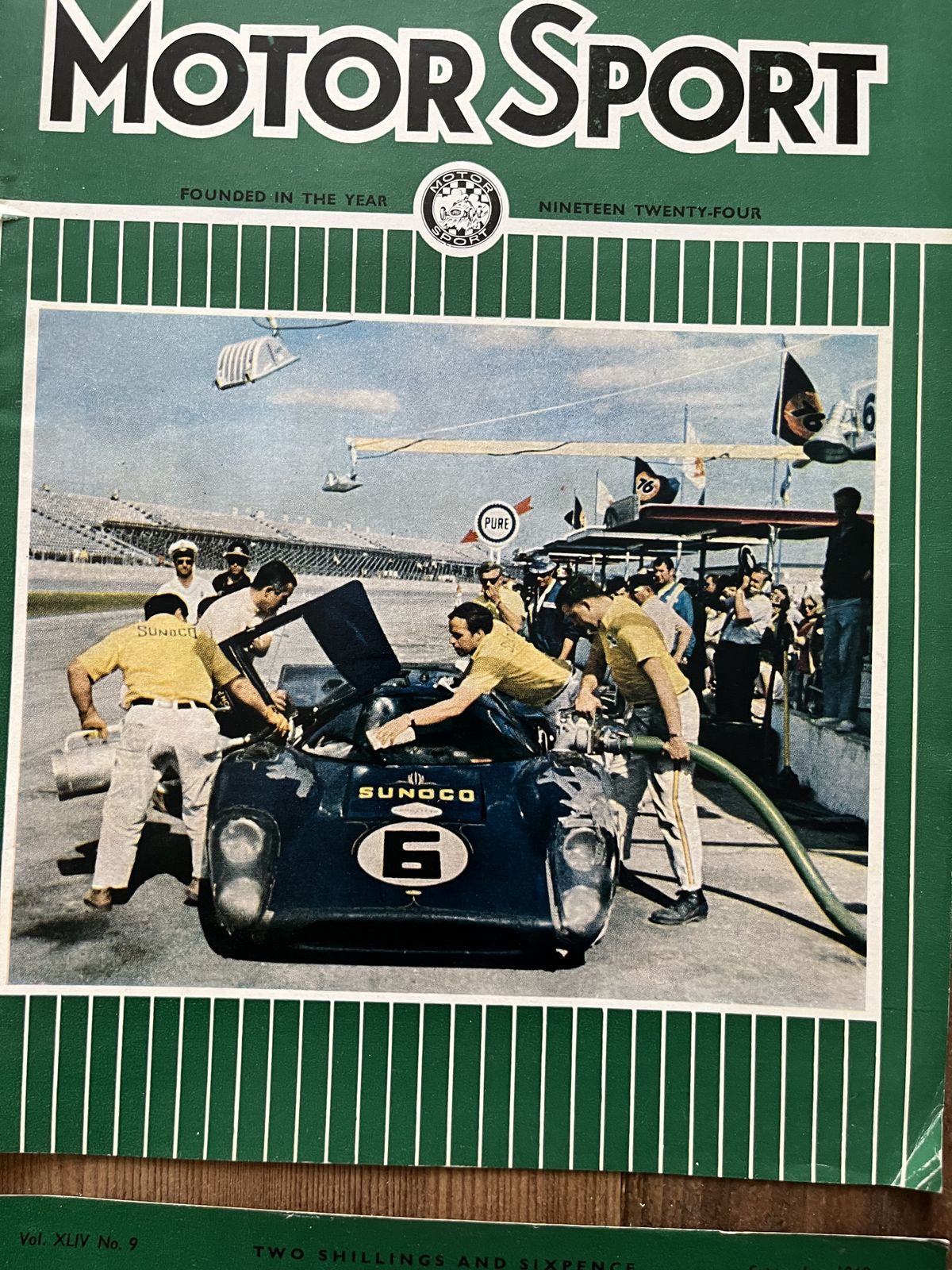 Vintage Motorsport Original Magazine Artwork 1968/69 photo furniture
