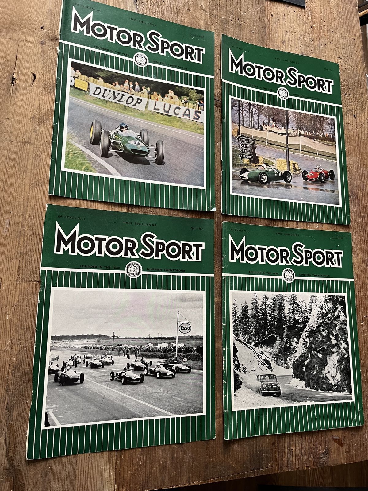 Vintage Motorsport Magazine Artwork 1962 photo for sale