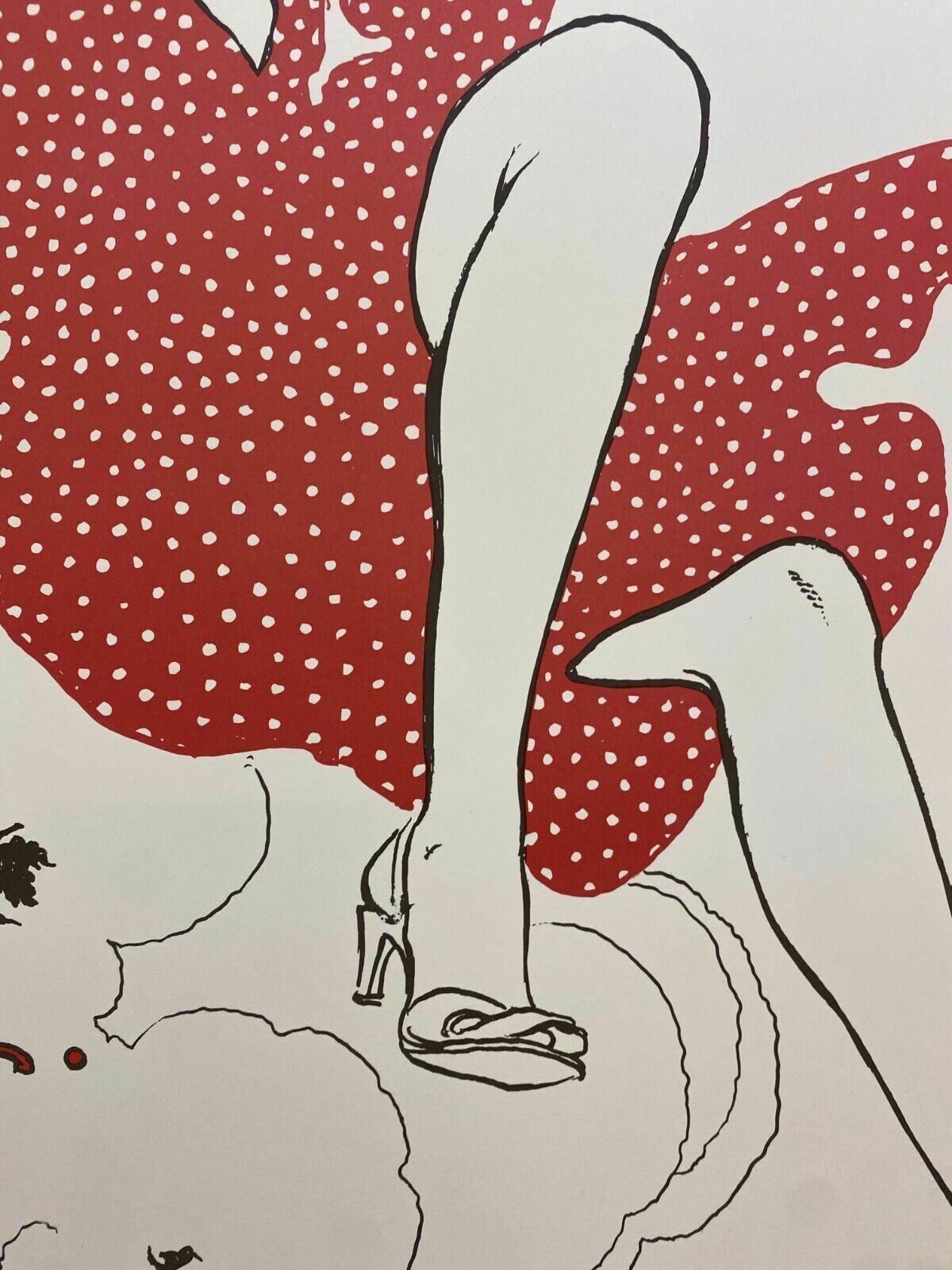 photo vintage Milo Manara, 1980 Ca   Valpolicella   Original Vintage Affiche Cm 100 X 70
