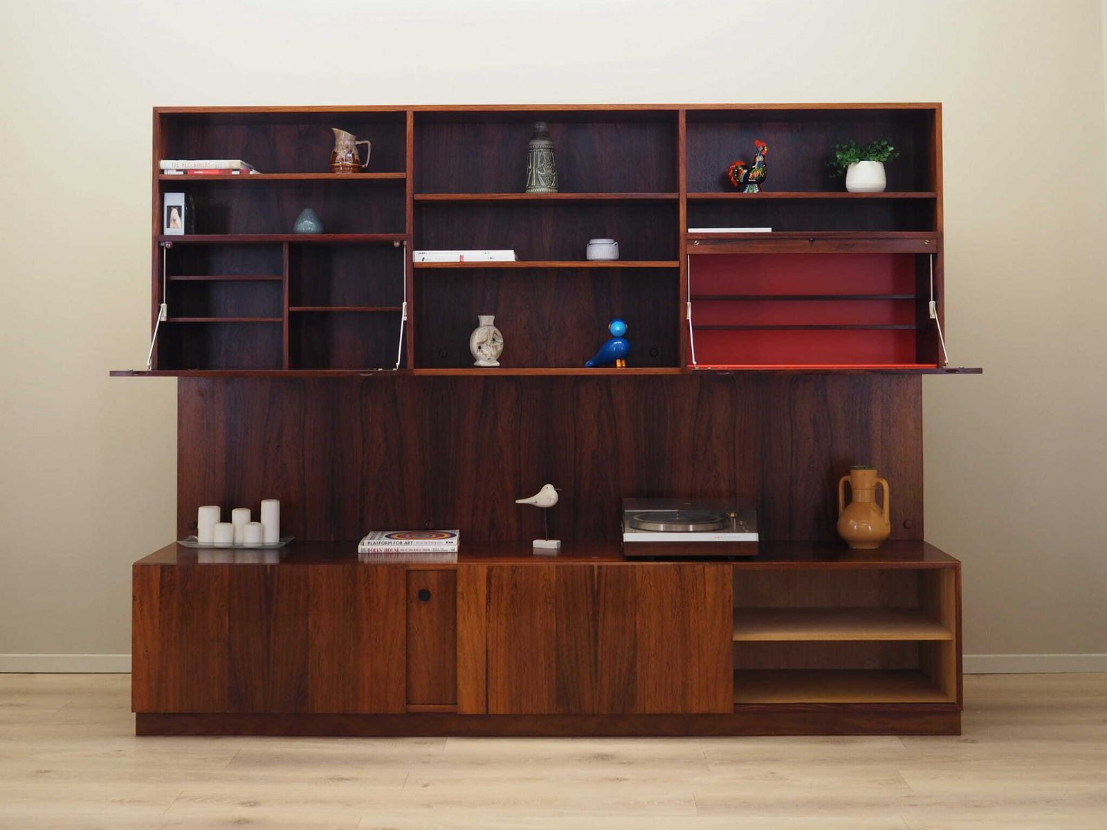 Vintage Cupboard, Danish Design, 1960s, Designer: Ib Kofod Larsen, Manufacturer: Faarup Møbelfabrik photo for sale