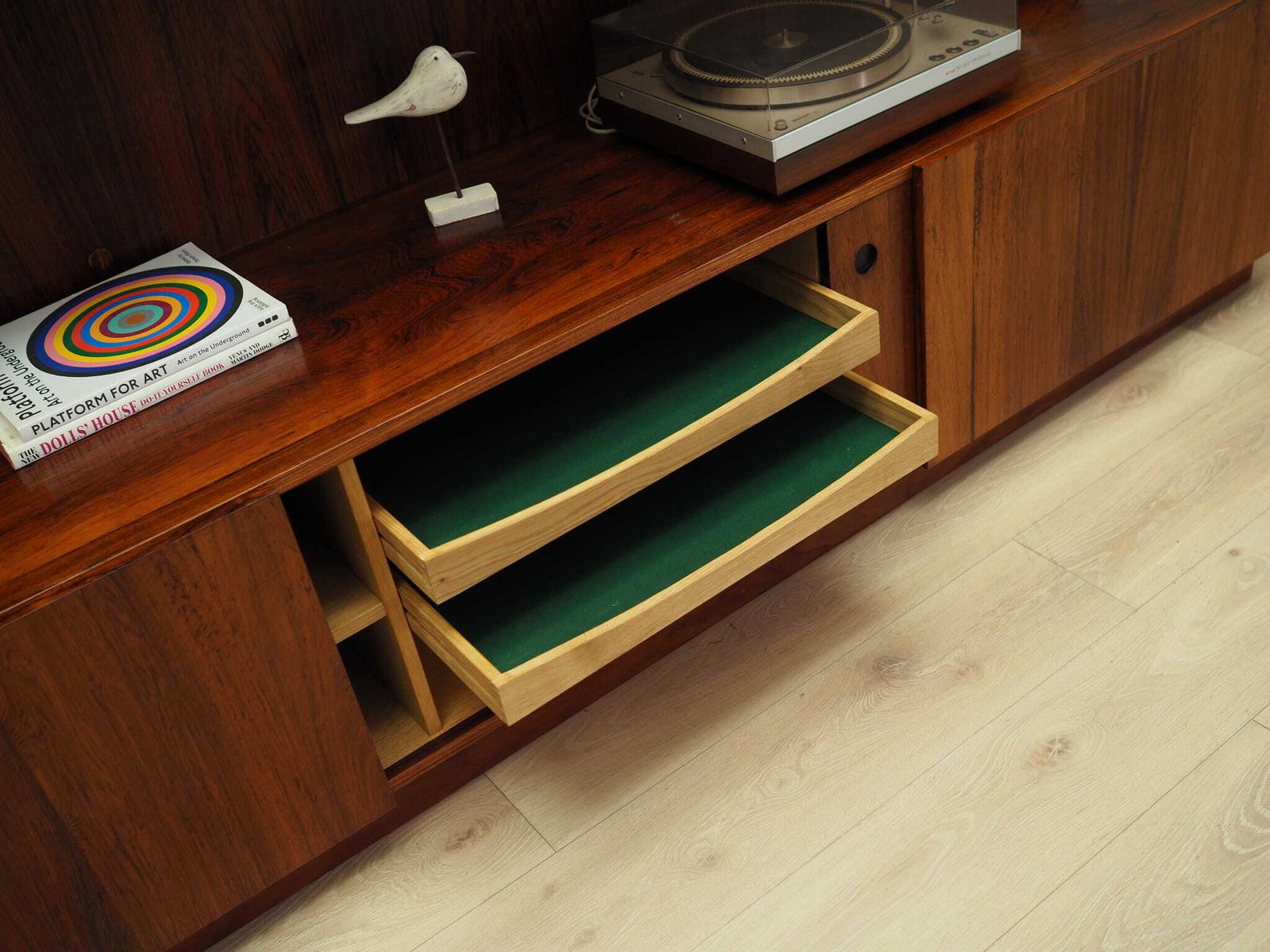 Vintage Cupboard, Danish Design, 1960s, Designer: Ib Kofod Larsen, Manufacturer: Faarup Møbelfabrik photo vintage