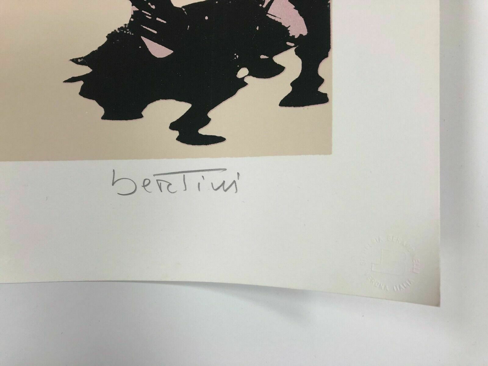 1000.0 Gianni Bertini, 2006   Totip   Screen Printing On Museum Quality Cardboard photo