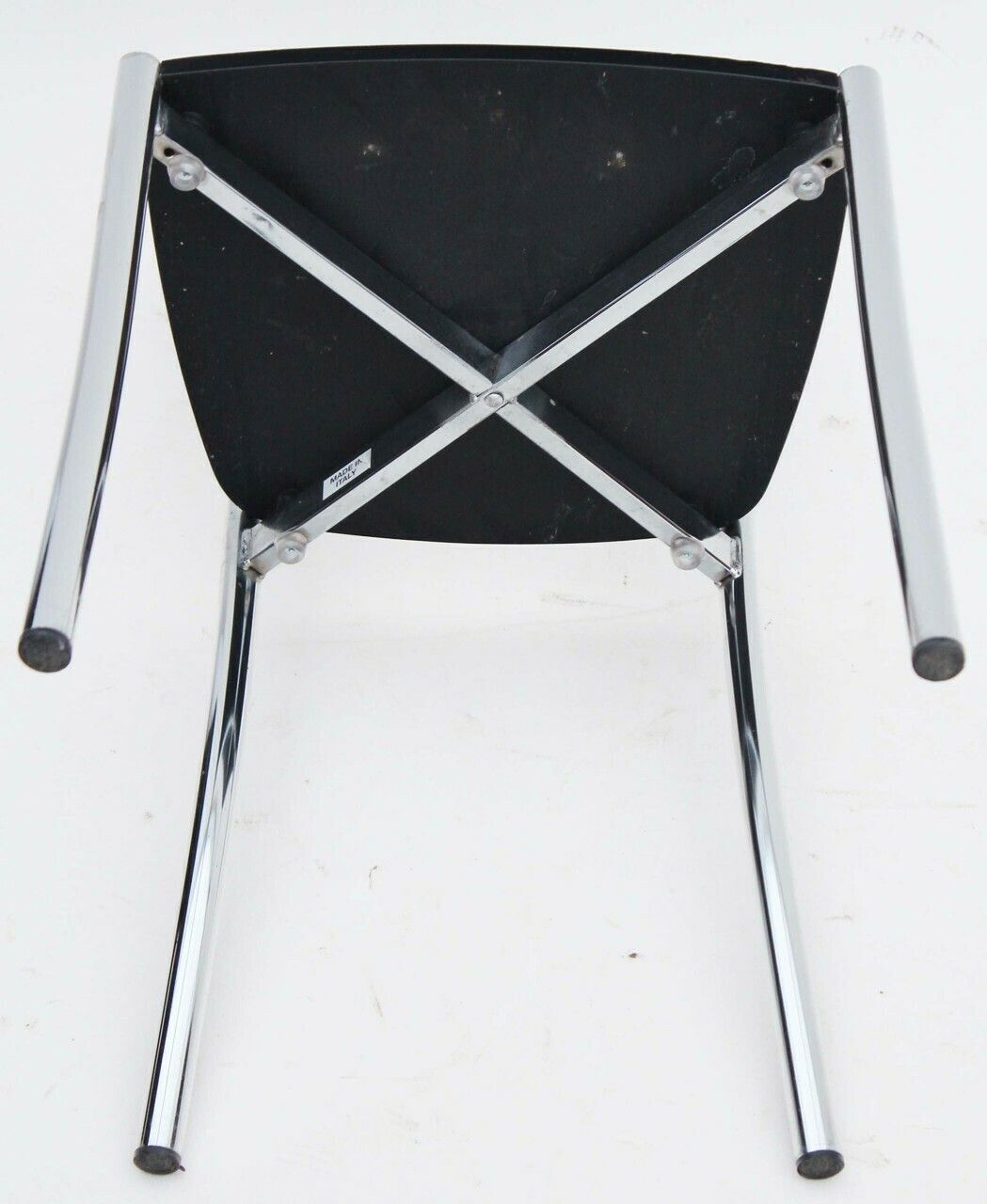 photo for sale Retro Vintage Granite Table And 6 Chrome Black Dining Bistro Kitchen Chairs