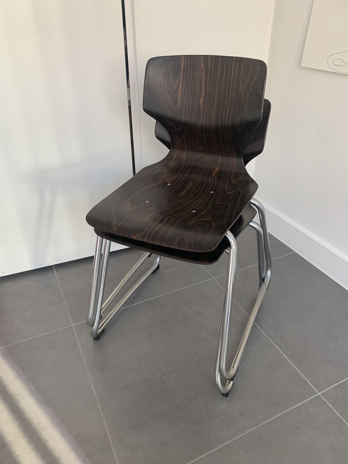 Furniture Pagholz Flötotto Chairs By Adam Stegner In Pagwood, 6 Available photo
