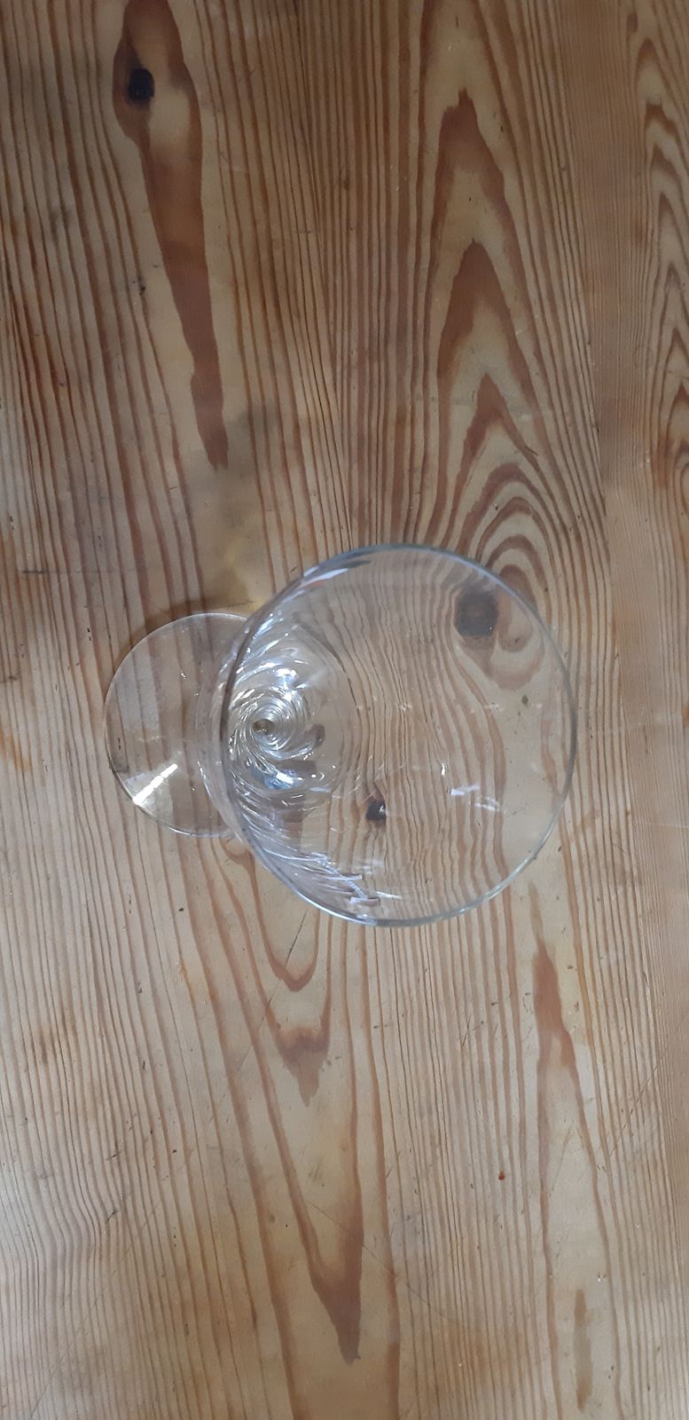photo furniture Large German Crystal Glass, 1940s