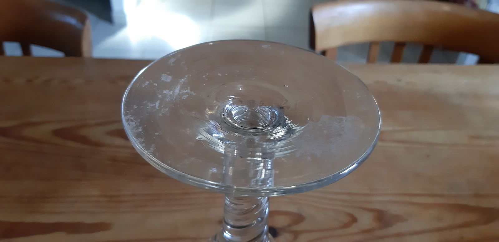Home Decor Large German Crystal Glass, 1940s photo