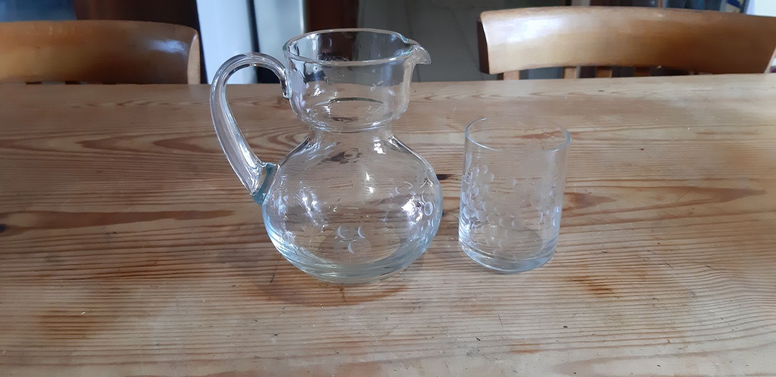 Decanter And Night Glass In Crystal photo furniture