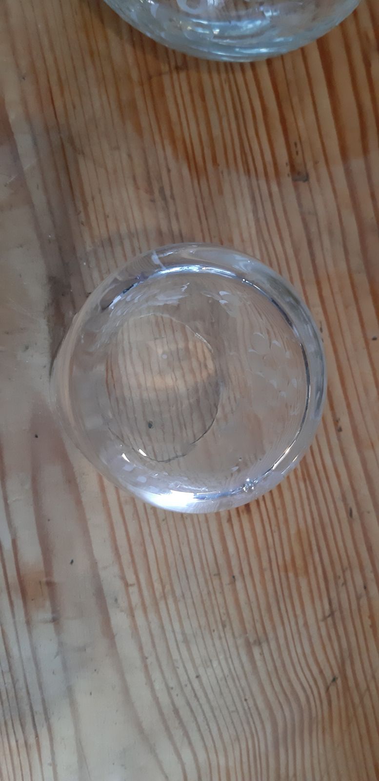 80.6 Decanter And Night Glass In Crystal photo