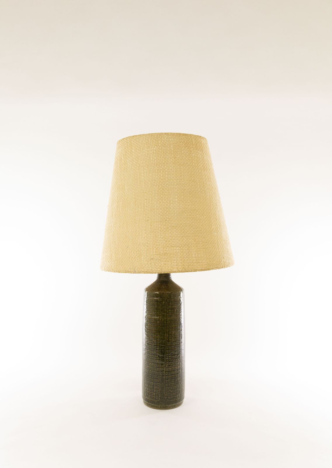Green Dl/27 Xl Table Lamp By Linnemann Schmidt For Palshus, 1960s photo for sale