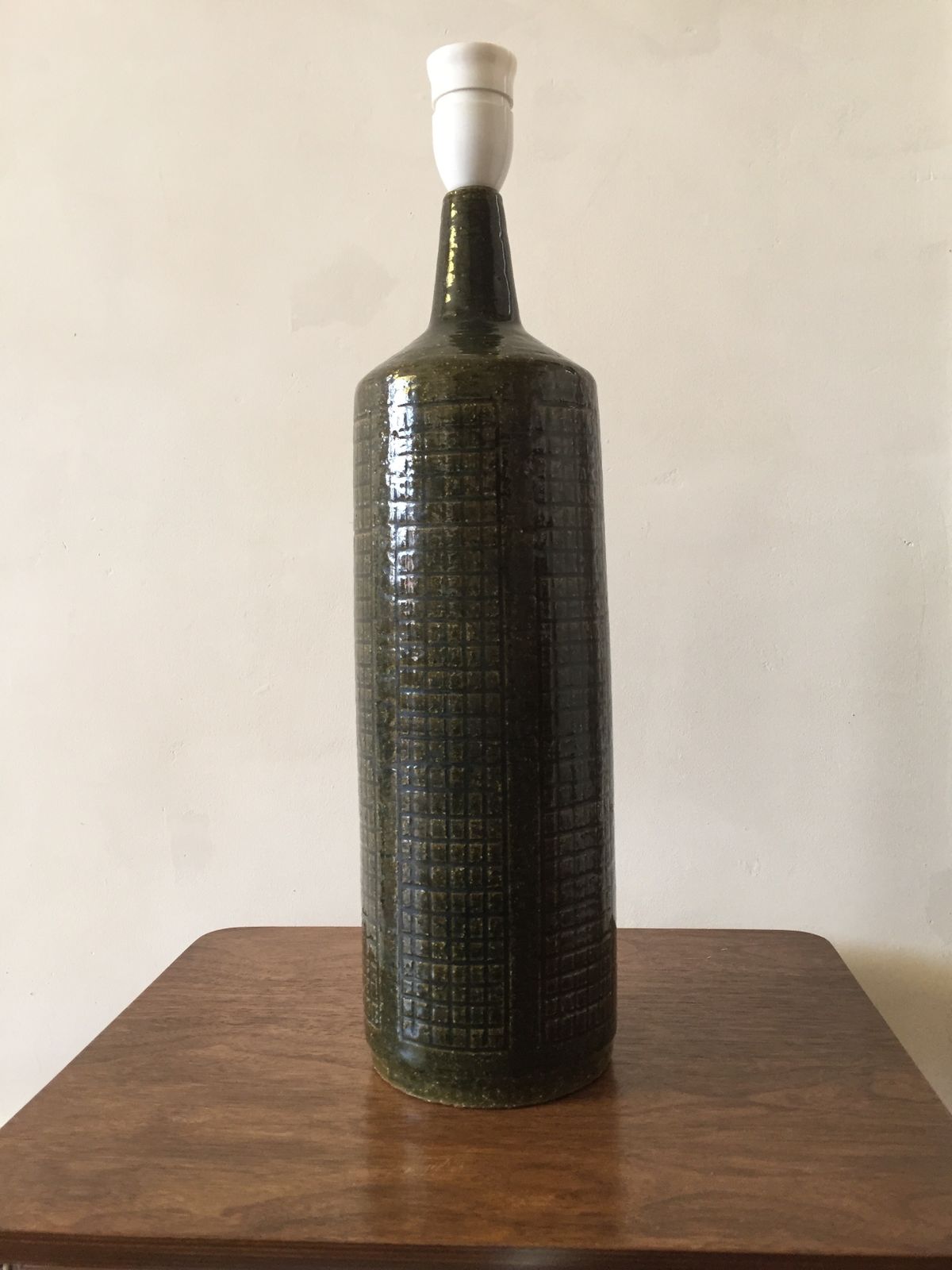 Green Dl/27 Xl Table Lamp By Linnemann Schmidt For Palshus, 1960s photo Lighting