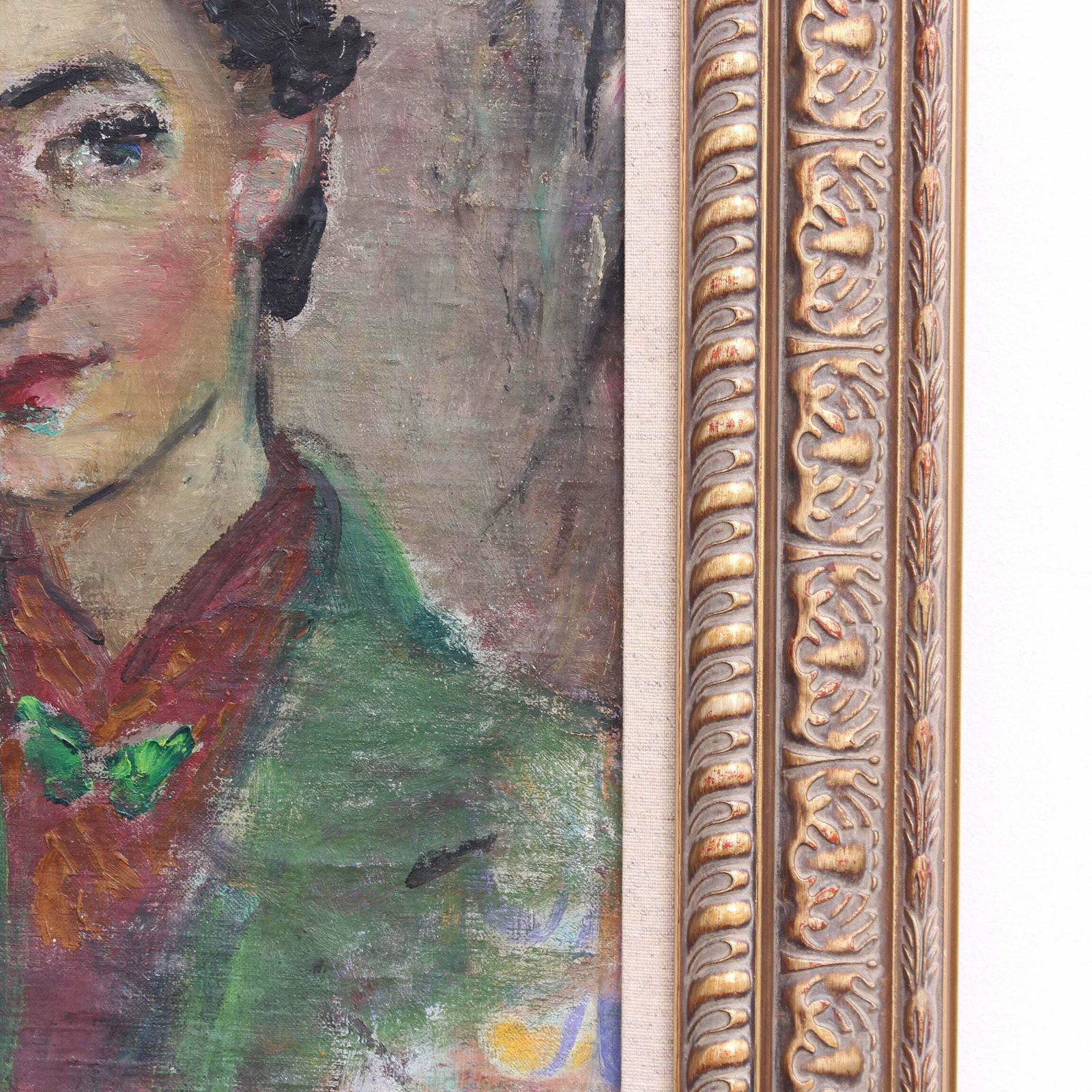 Art Self Portrait Of The Artist' By Lilian E. Whitteker (1952) photo