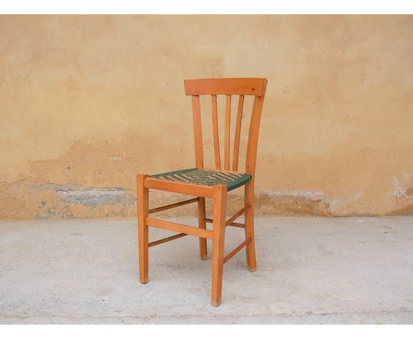 Cane Country Chair In Wood And Rattan photo buy