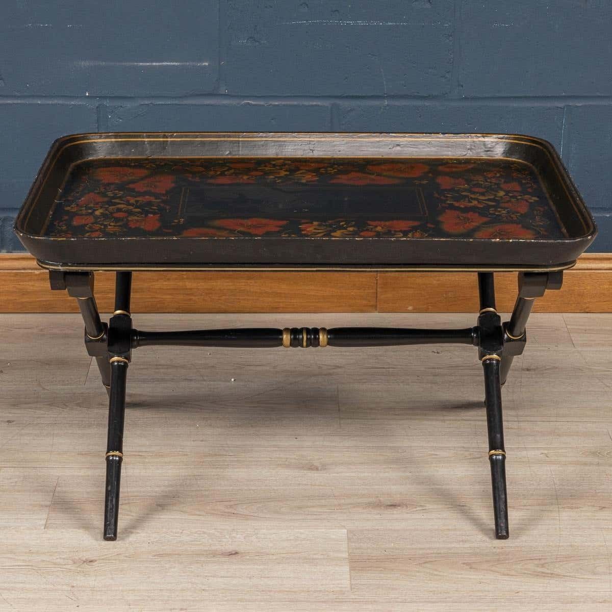 A Foldable Occasional Table, Made In England photo for sale