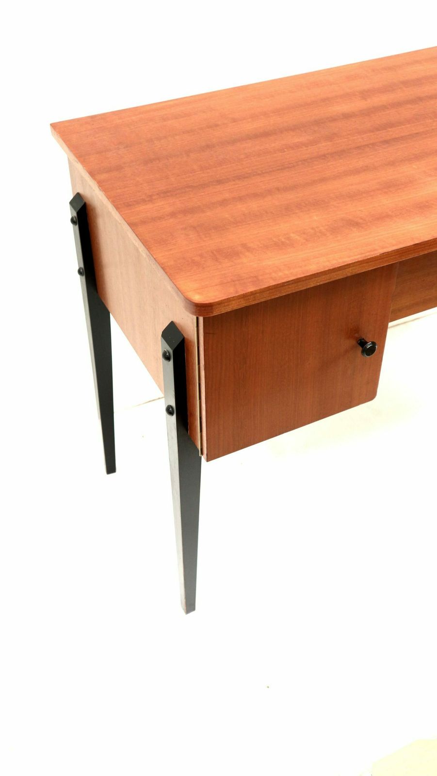Vintage Elegant Desk With Black Legs Made In The 60s photo buy