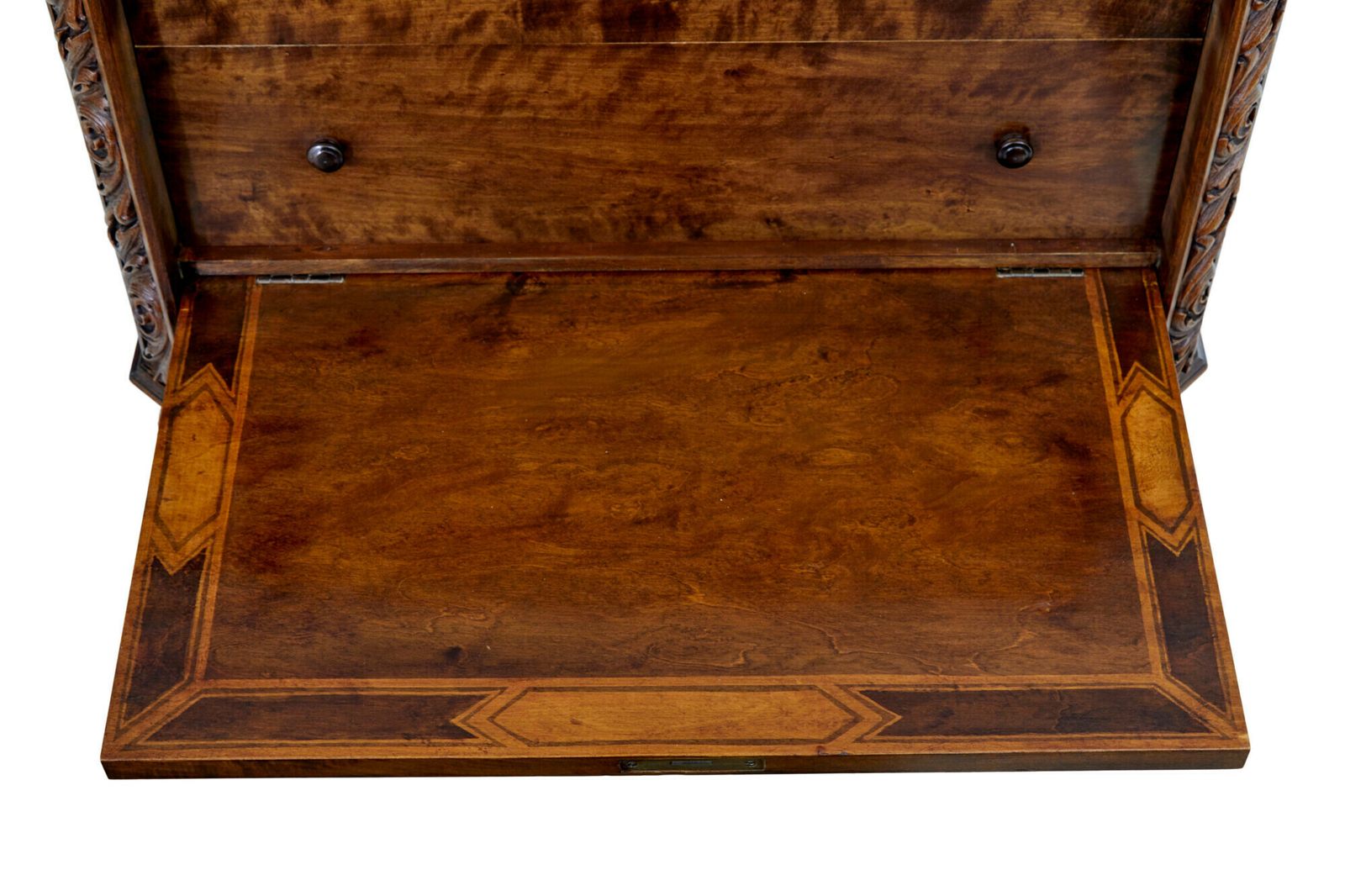 Mid 20th Century Rococo Revival Carved Walnut Chest Of Drawers photo furniture