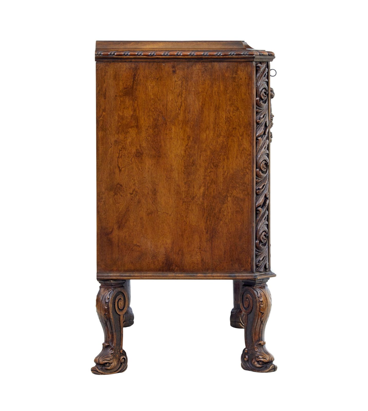 Mid 20th Century Rococo Revival Carved Walnut Chest Of Drawers photo 1155.0
