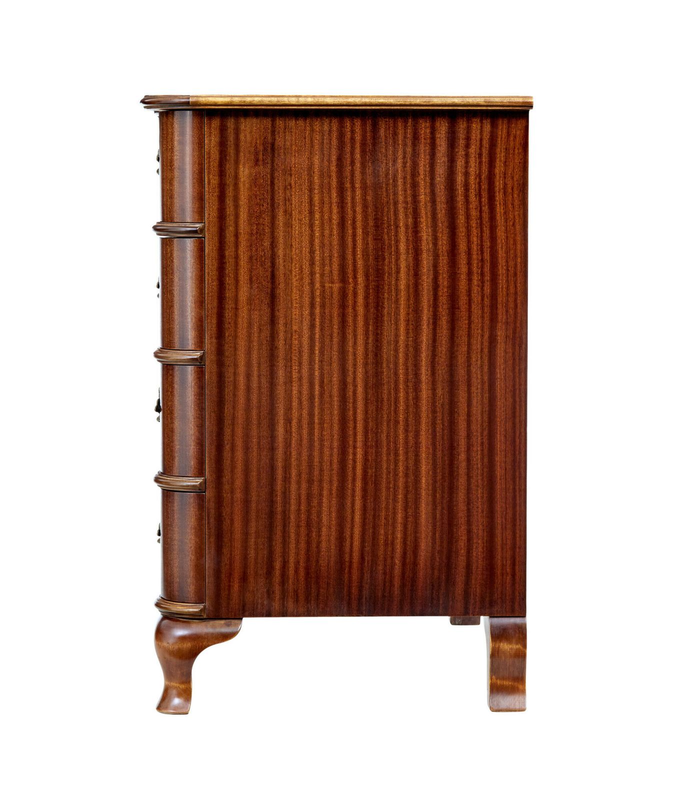 Scandinavian Mid Century Baroque Revival Chest Of Drawers photo vinterior