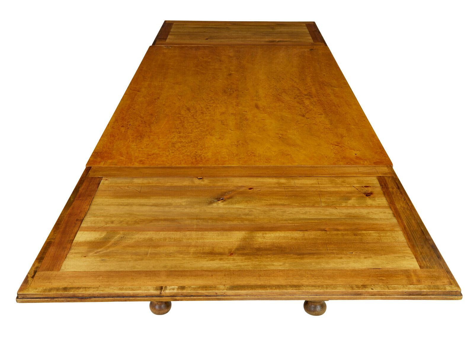 Early 20th Century Birch Extending Dining Table photo vinterior