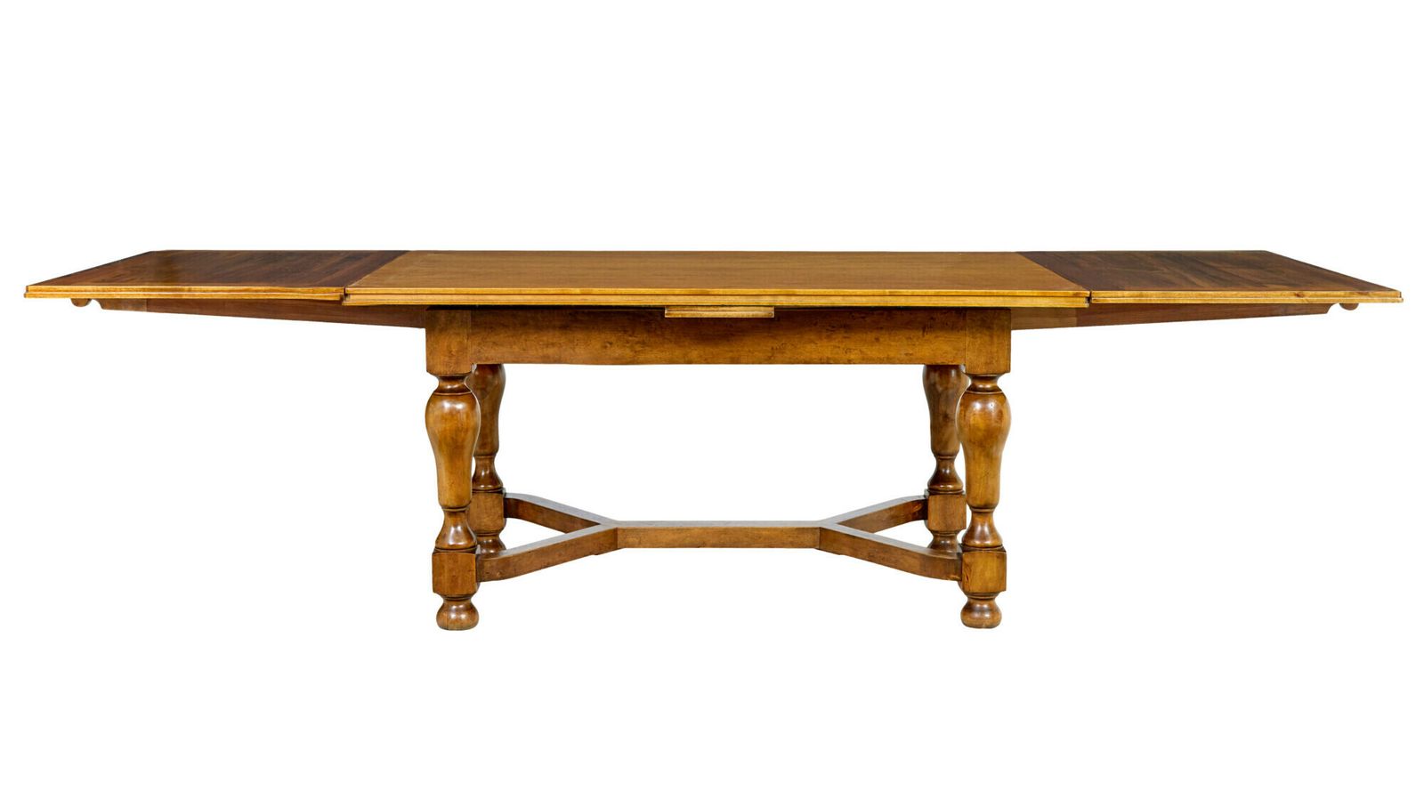 Early 20th Century Birch Extending Dining Table photo buy