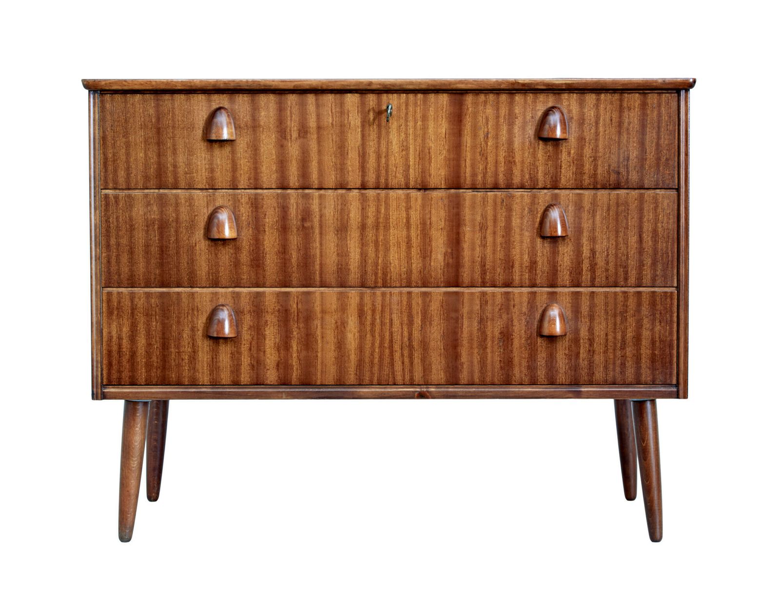 20th Century Scandinavian Teak Chest Of Drawers photo vinterior