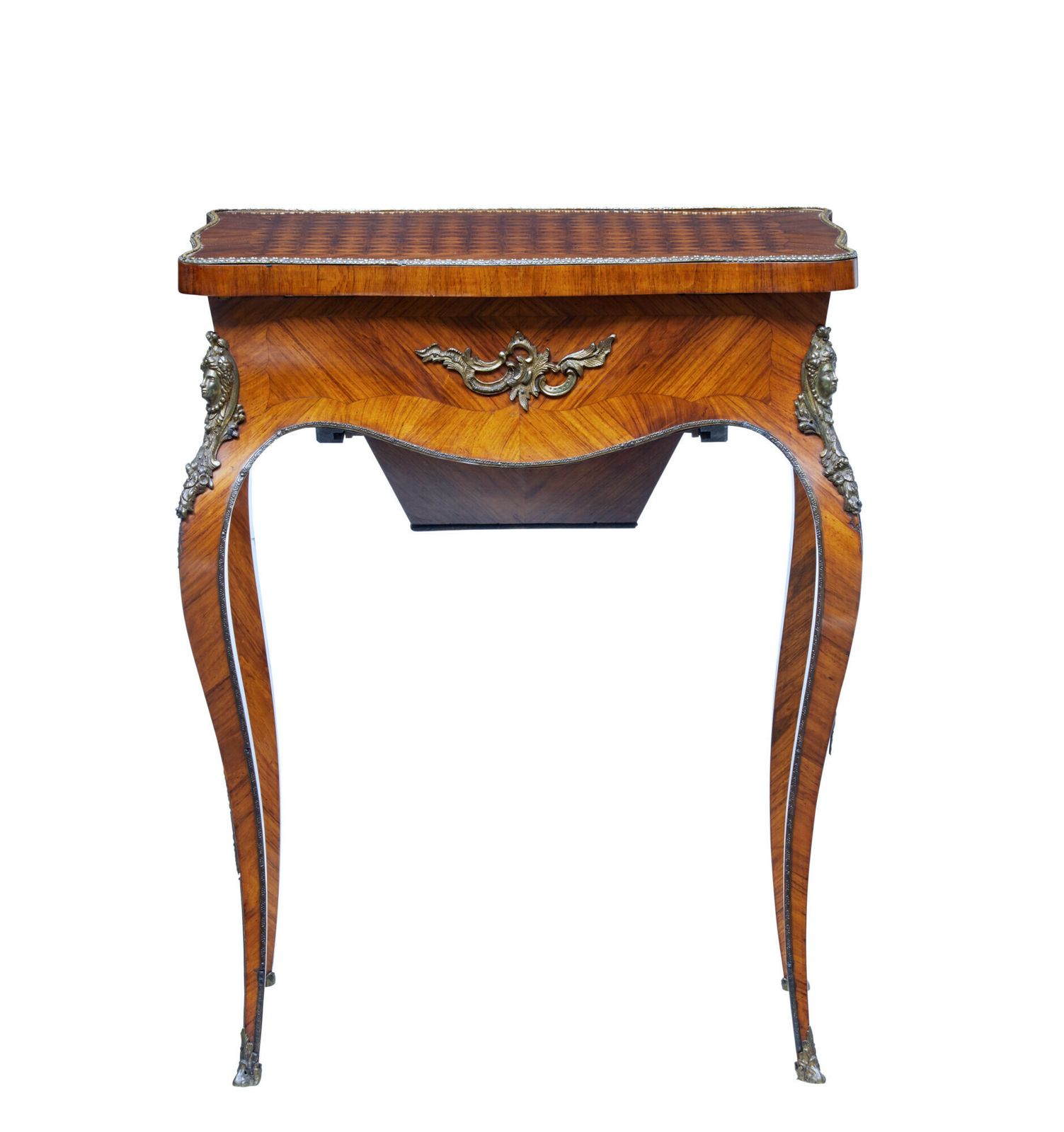 19th Century French Kingwood Sewing Work Table photo 1815.0