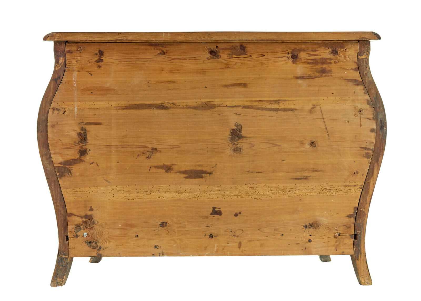 photo furniture Early 18th Century Rococo Inlaid Plum Bombe Chest Of Drawers