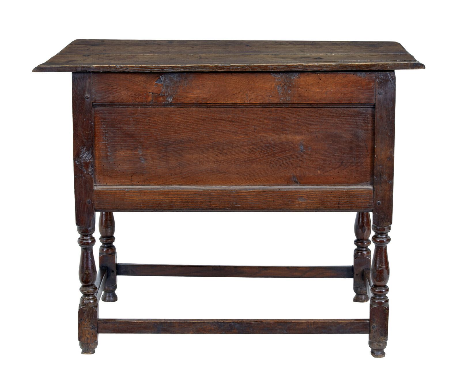 Early 18th Century English 2 Drawer Oak Side Table photo buy