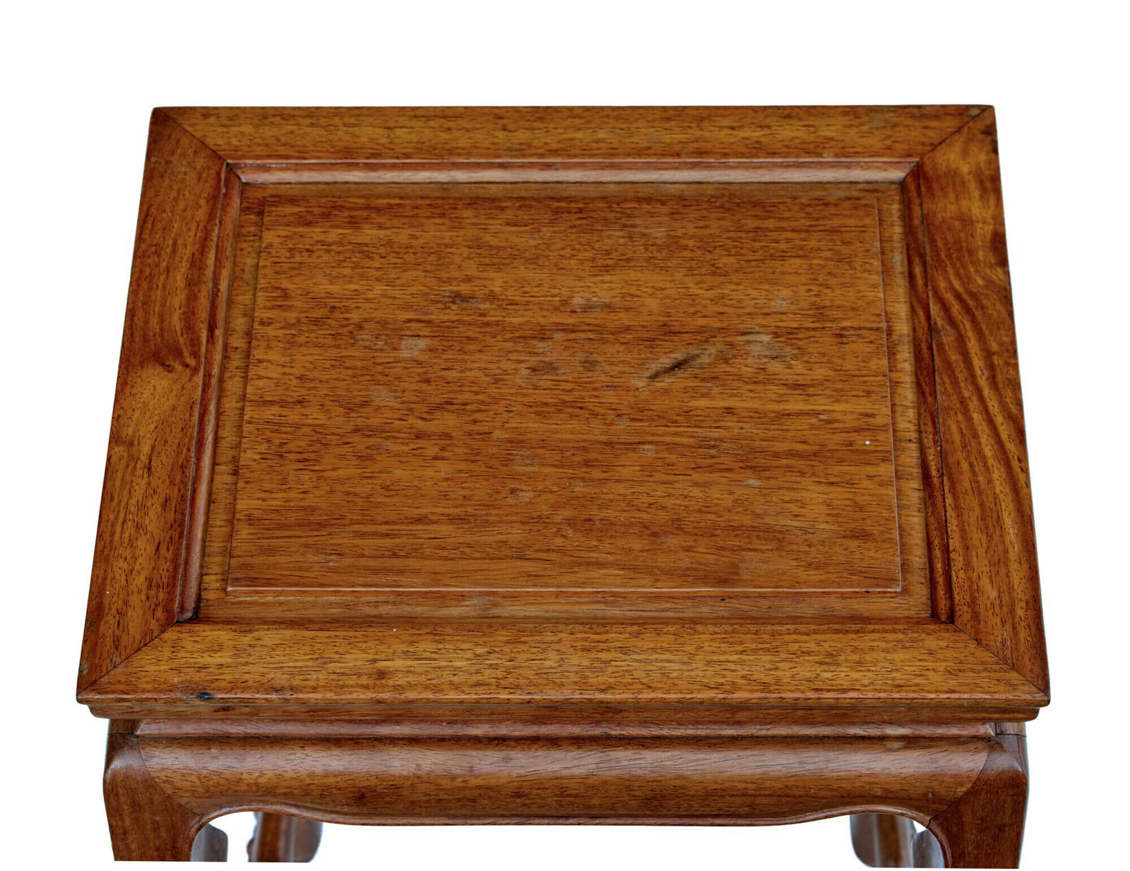 Nest Of 4 Hardwood Chinese Tables By Mayfair And Company photo for sale