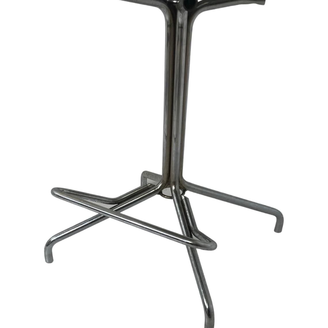 Christophe Pillet   Driade   Meridiana   Hard Plastic Design Bar Stool On Four Legged Base   Counter Height   Red photo for sale