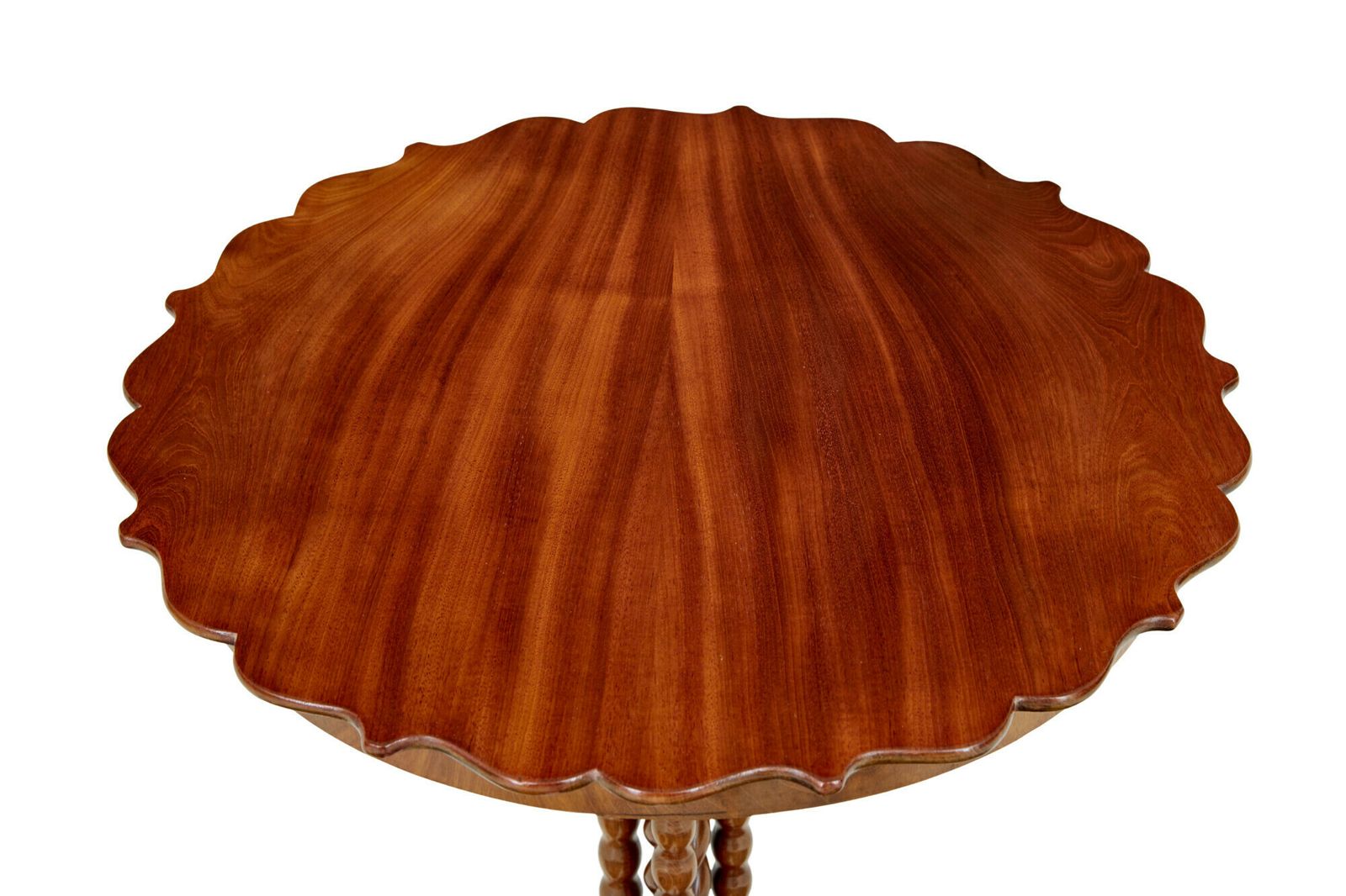 Late 19th Century Mahogany Bobbin Turned Occasional Table photo buy