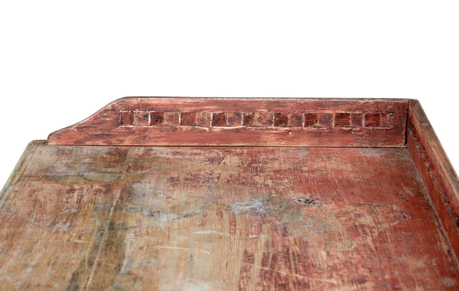 photo furniture Early 19th Century Rustic Swedish Painted Sideboard