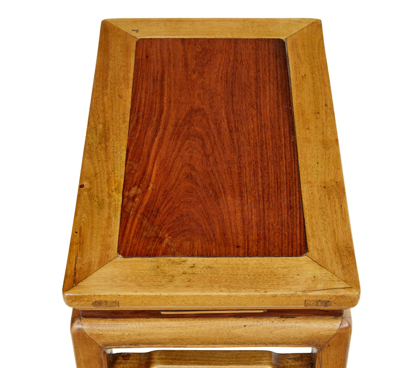 Pair Of Late 19th Century Chinese Hardwood Occasional Tables photo buy