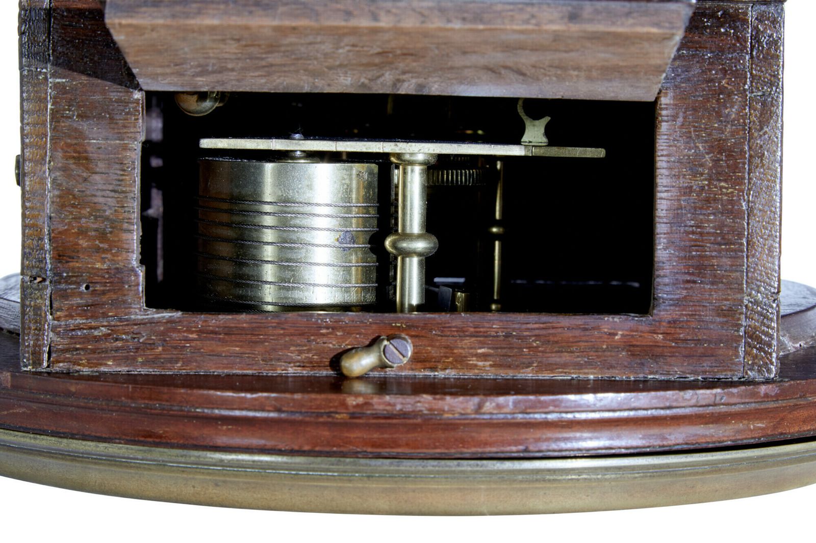 18th Century Georgian Wall Clock By Robert Salmon photo for sale