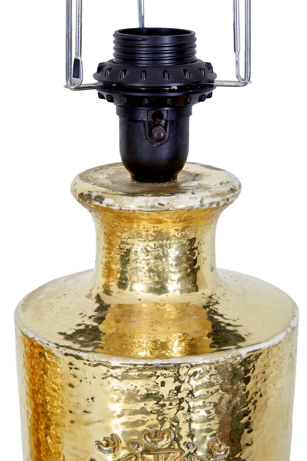 Pair Of Mid Century Bittosi Gilt Lamps For Bergboms photo 1315.0