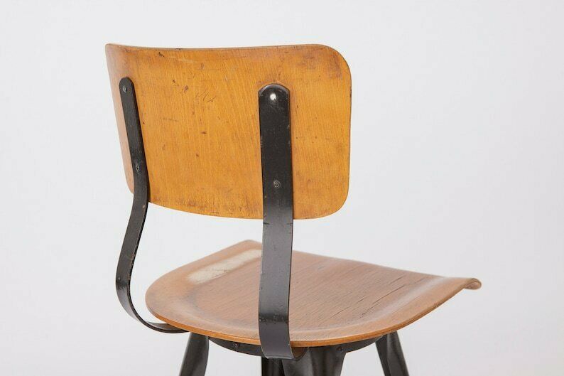 1 Of 4 Industrial Chairs Vintage 50s 60s photo Furniture