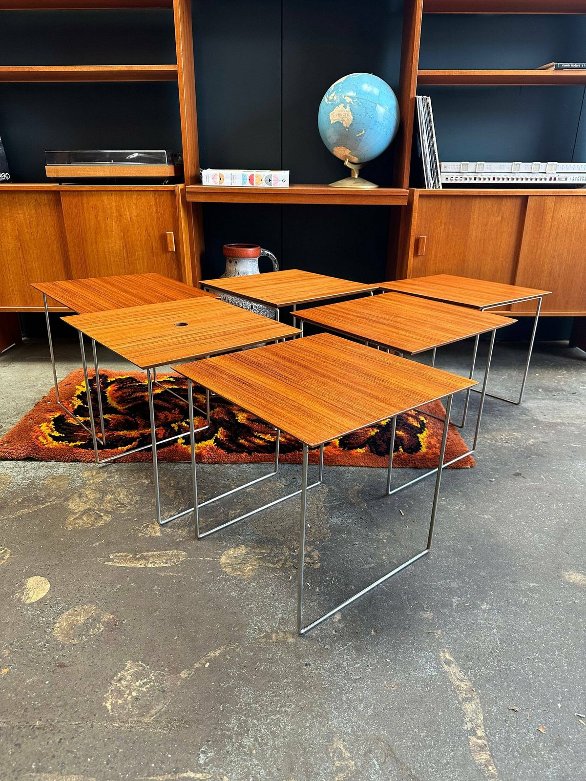 Poul Norreklit Magic Puzzle Nest Of Tables photo 425.0