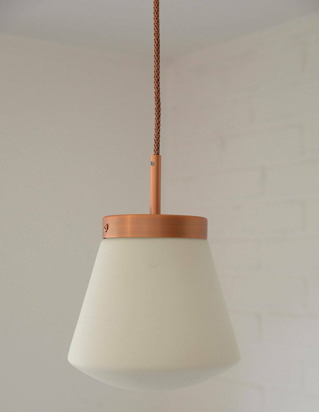 Vintage Art Deco Pendant Light / Redesign Hanging Lamp / Yugoslavia 1930's Or 1940's photo Lighting