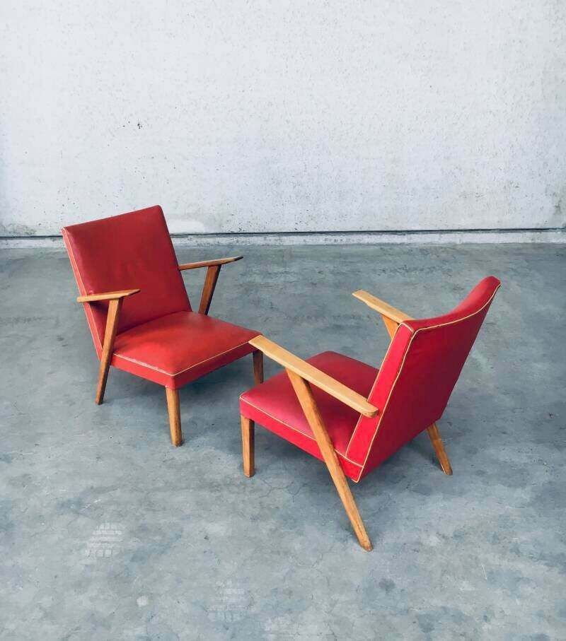 Lounge Stoelen Set – Nederlands Design, Ca. Jaren 1950 photo buy
