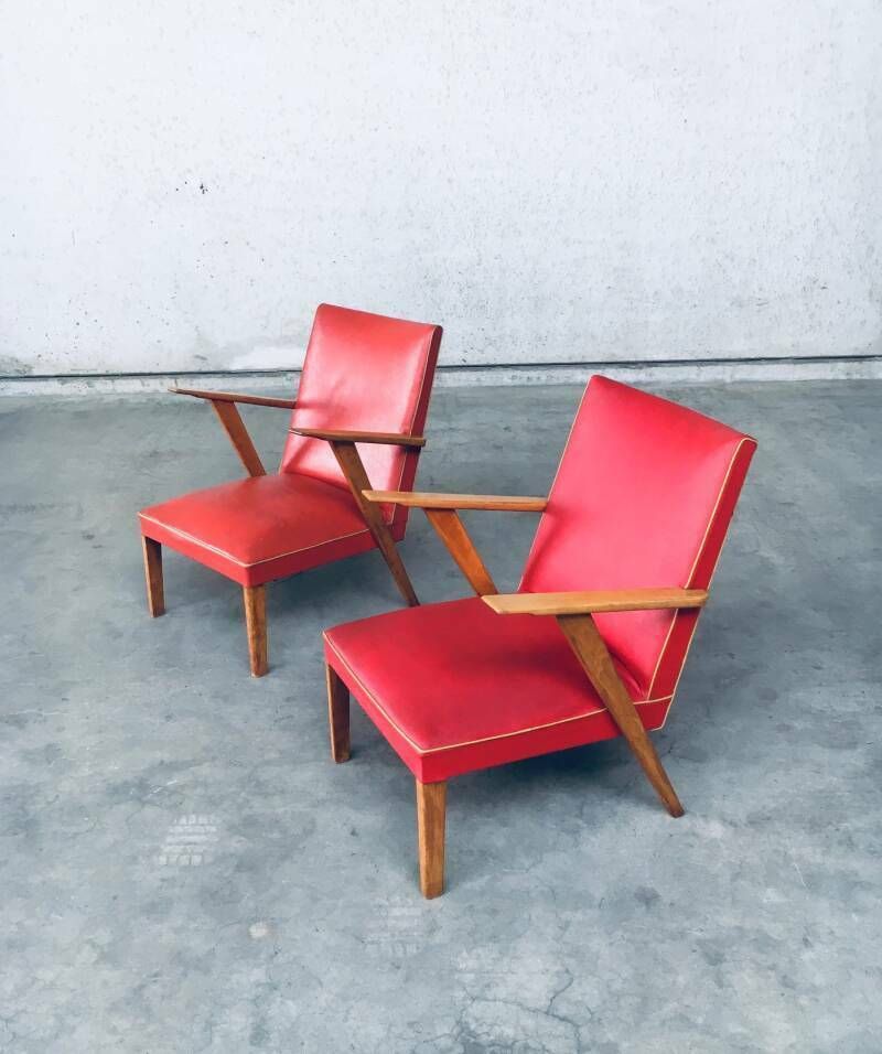 photo for sale Lounge Stoelen Set – Nederlands Design, Ca. Jaren 1950