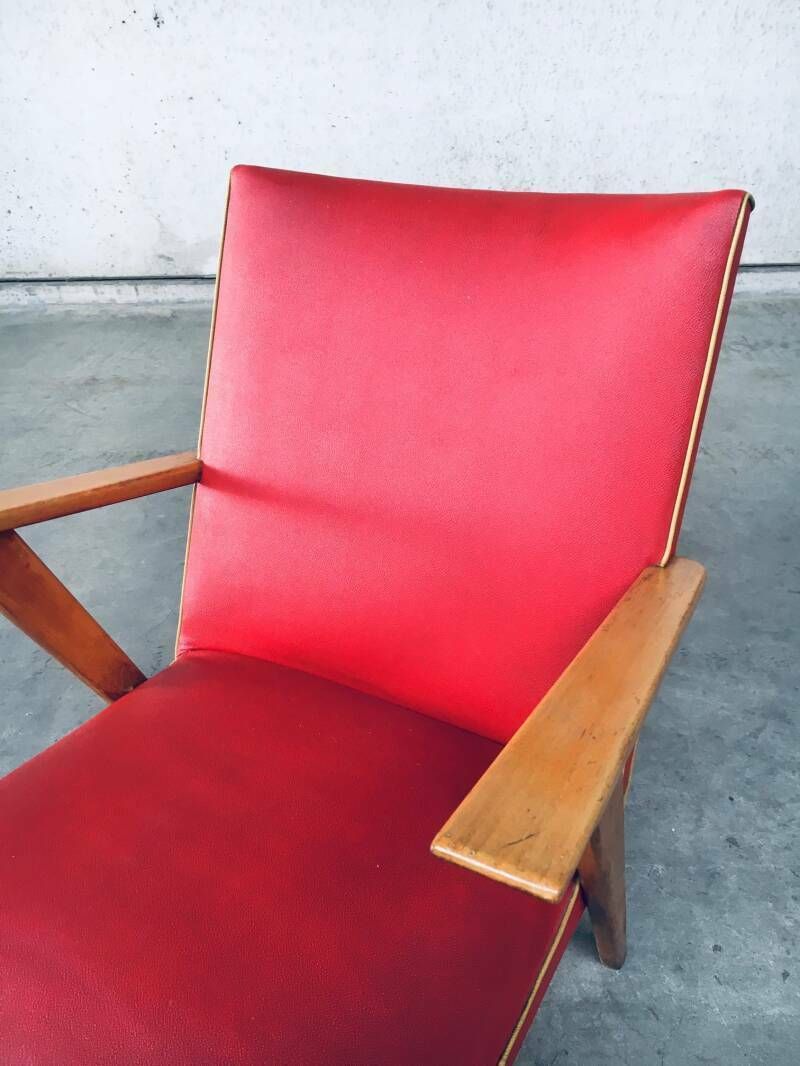 photo vintage Lounge Stoelen Set – Nederlands Design, Ca. Jaren 1950
